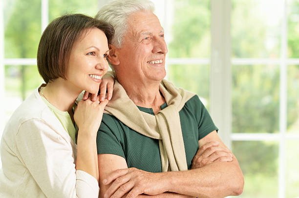 istock Happy senior father  with daughter 547405838