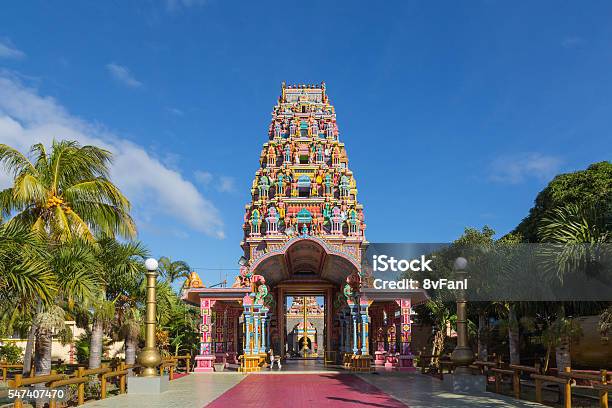 Kalaisson Temple Port Louis Mauritius Stock Photo - Download Image Now - Mauritius, Port Louis, Temple - Building