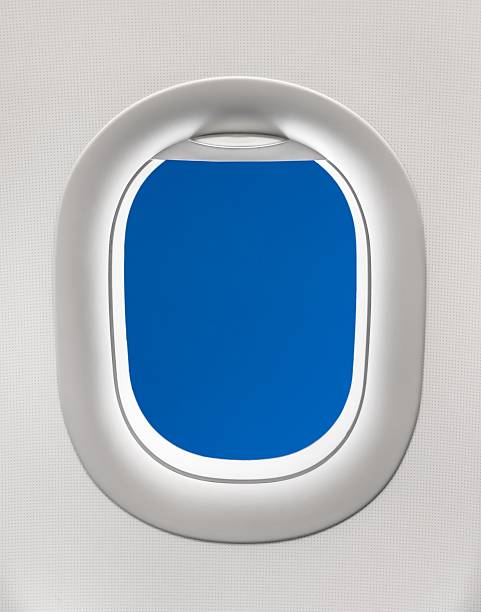 istock Looking out the window of a plane 547410806