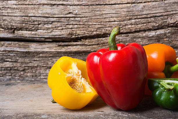 istock Group of colorful peppers 547415288