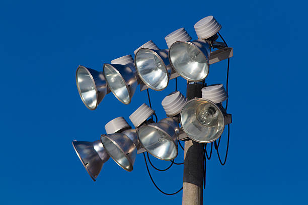 istock Lights at a sports stadium in Montreal 547416094
