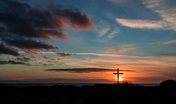 istock Sand Dune Salvation Cross 547419482