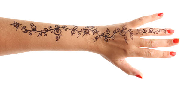 Henna Tattoo on Hand