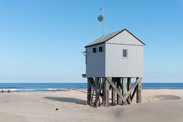 istock Beach hut in the Netherlands. 547422730