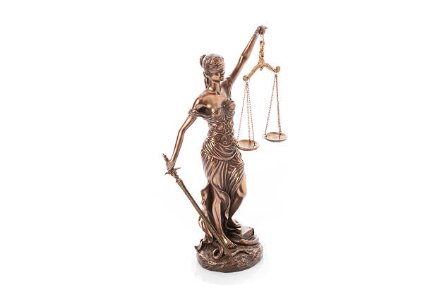 istock Statue of justice  isolated 547423228