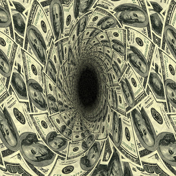 istock Circular ornament 100 dollars 547423294