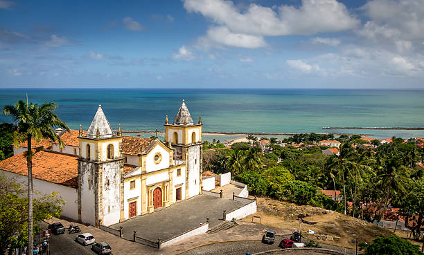 istock High view of Olinda and Se Cathedral - Pernambuco, Brazil 547424490