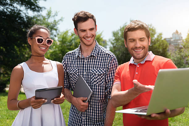 istock Modern youth relaxing outdoors 547426288