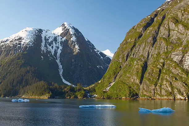 Photo of Landscape at Tracy Arm Fjords in Alaska United States