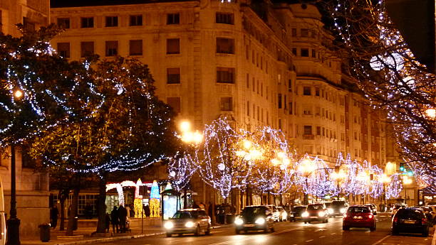 istock Christmas street scene 547436106