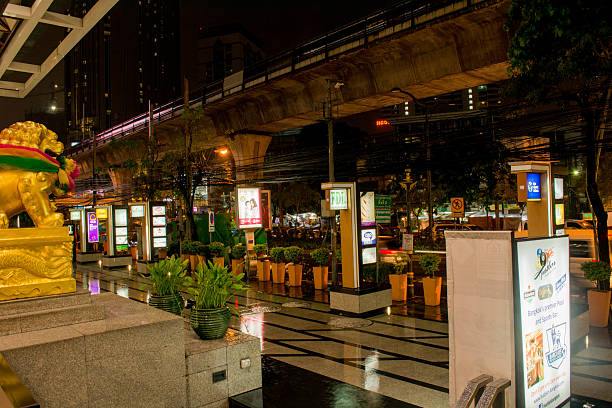 Thailand Bangkok night.