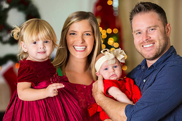 istock Happy family on Christmas Dday 547436576