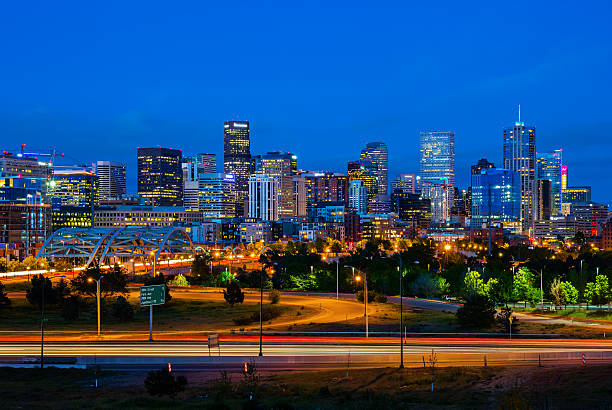 Downtown Denver stock photo
