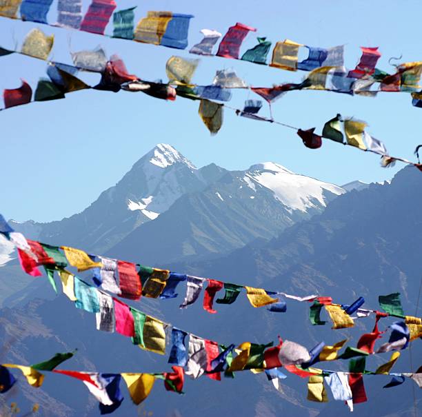 istock Prayer Flags in India - Jammu Kashmir 547445120