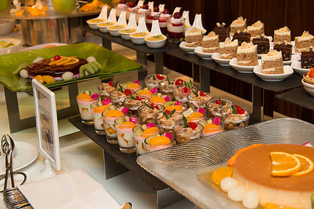 istock Collection of delicious assorted mini dessert 547446228