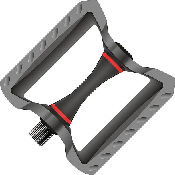 Vector illustration of bicycle pedal icons