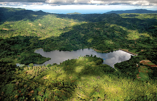 istock Combani Hillside Reservoir, Mayotte, Indian Ocean 547451130