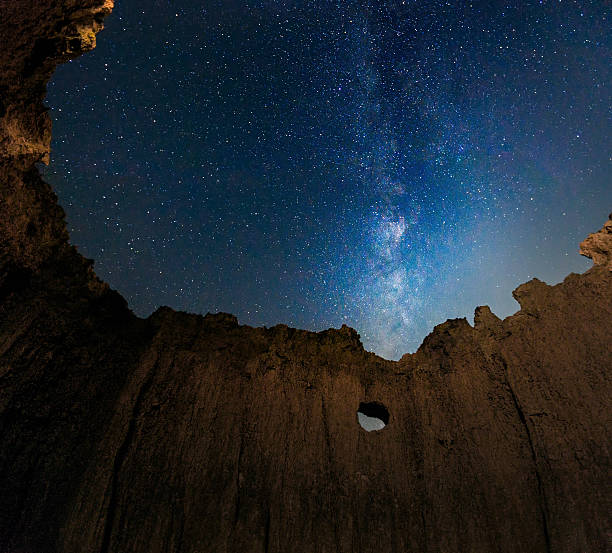 istock Milky way over the canyon 547495436