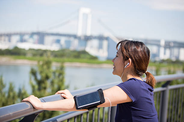 istock Admiring the view over the Tokyo Bay 547501406