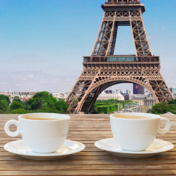 istock cup of coffee in Paris 547501880