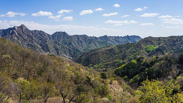 istock Walking on the great wall near Beijing, China 547505970