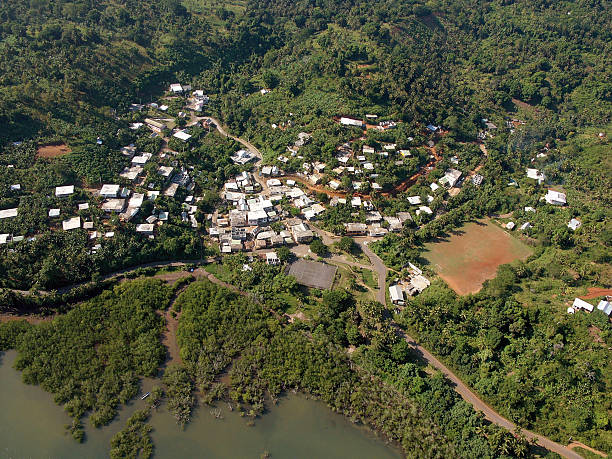 istock Village of Mayotte, Indian Ocean 547507148