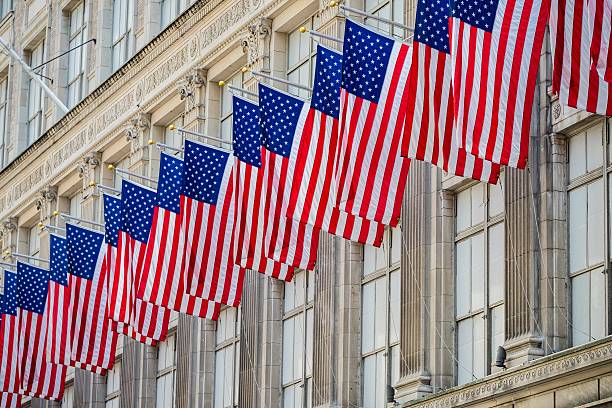 istock many us flags on the houses in new york 547508954