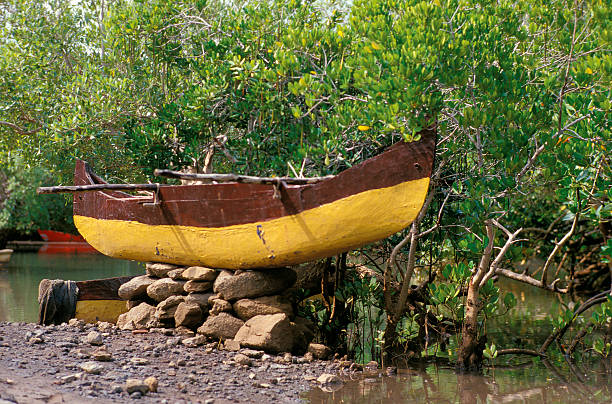 istock Outrigger canoe, Mayotte, Indian Ocean 547509188