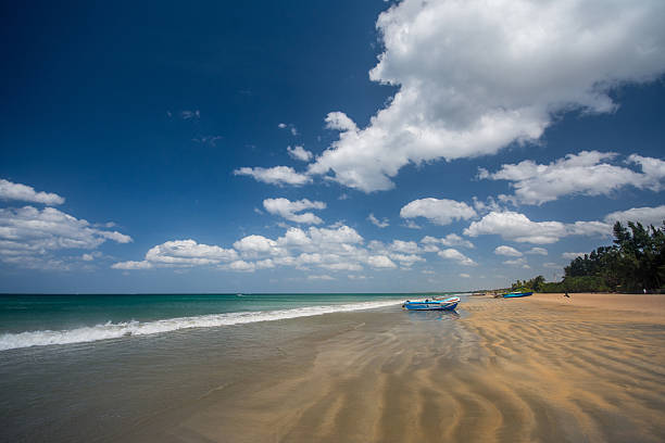 Beautiful untouched beach at Nilaveli, Trincomalee Sri Lanka