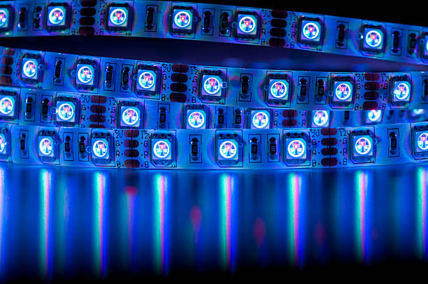 istock led rgb lights blue color 547515552