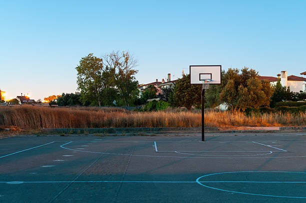 istock Basketball city playground 547515796