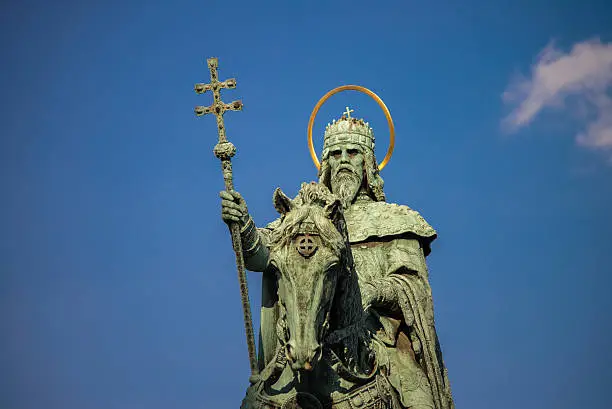 Photo of Statue of Saint Stephen in Budapest