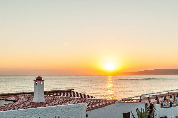 istock Sunset on the beach of platamona 547520544