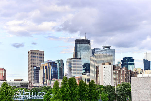 istock Downtown Minneapolis Skyline and Surroundings 547520662