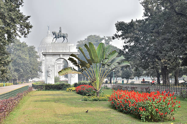 Beautiful  Victoria Memorial, Kolkata , West Bengal, India, Selective focus is used.