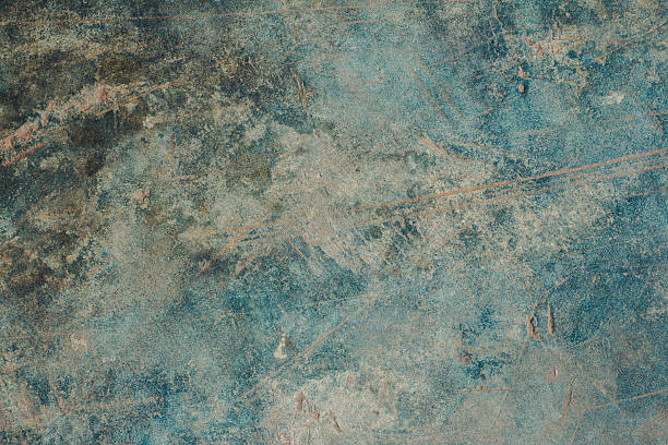 istock Closeup of rough textured background in blue 547526730