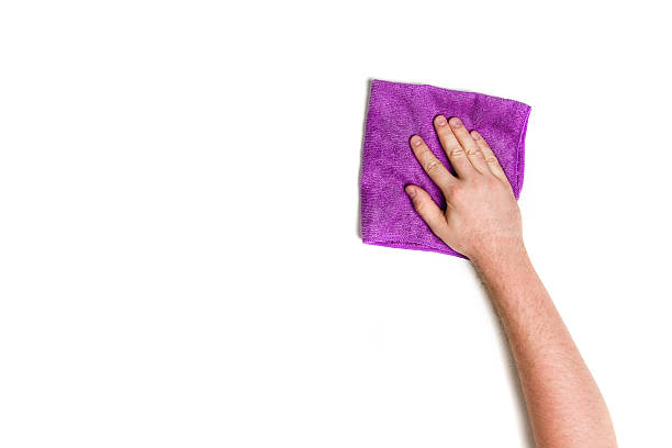 istock Hand cleaning against a white background 547526956