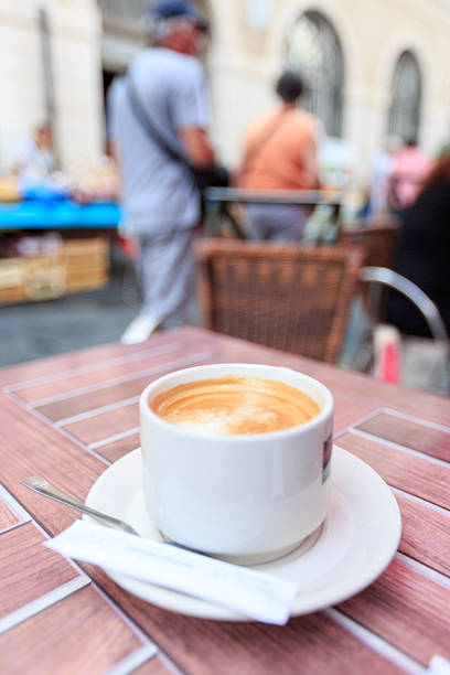 istock Having a cup of coffee on market day 547527700