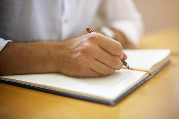 istock Unrecognizable Caucasian businessman working at his desk. 547533906