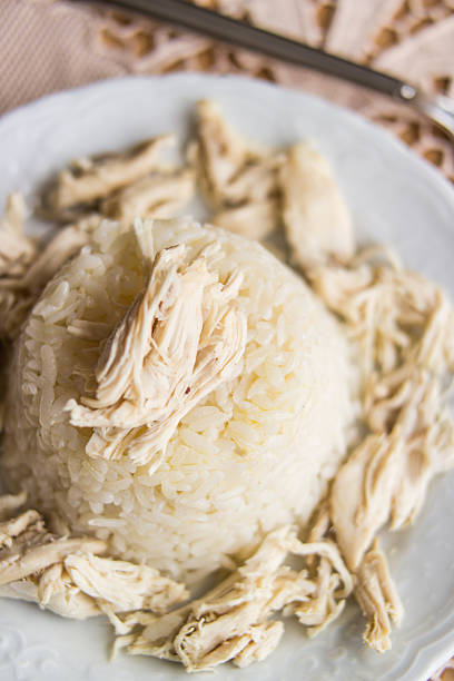 istock Traditional Turkish chicken on a rice (tavuklu pilav). 547535028