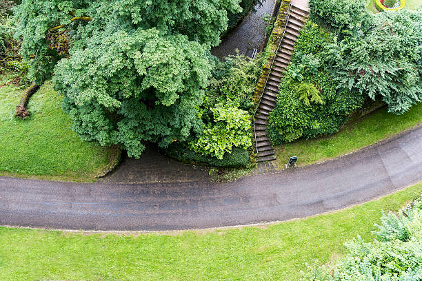 Garden in Luxembourg City.