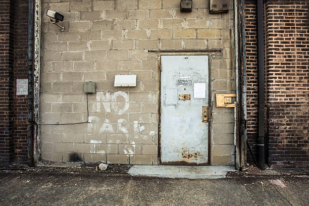 istock Exterior Industrial Door 547538154