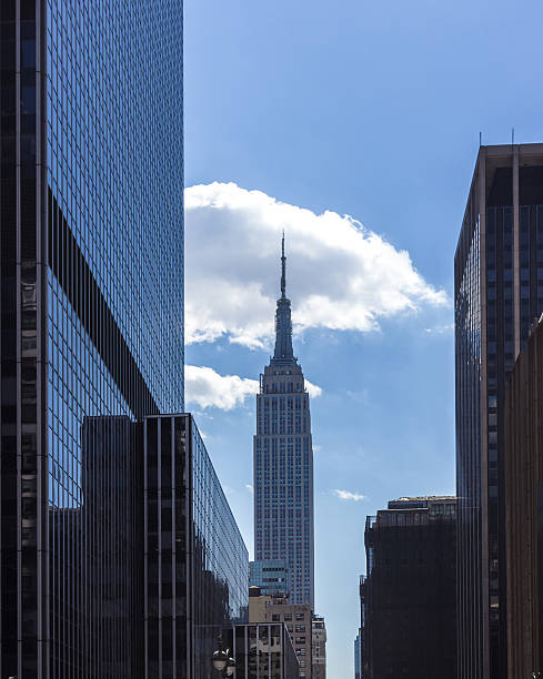 istock The Empire State Building among the skyscrapers 547538726