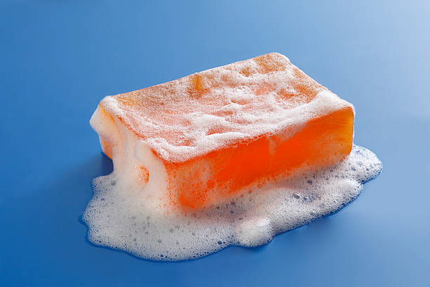 istock piece of soap and foam 547539280