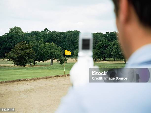 Golf Di Usare La Fotocamera Del Telefono - Fotografie stock e altre immagini di Golfista - Golfista, Telefono, Tenere