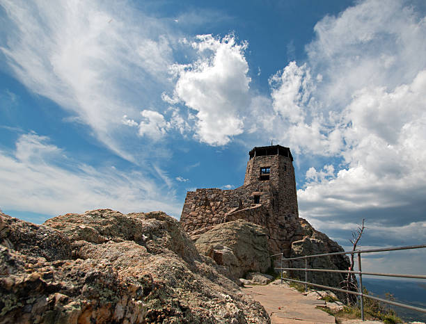 istock Harney Peak Fire Lookout Tower in Custer State Park 564561908