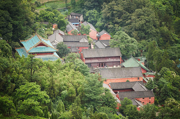 武安寺 - wudangshan ストックフォトと画像