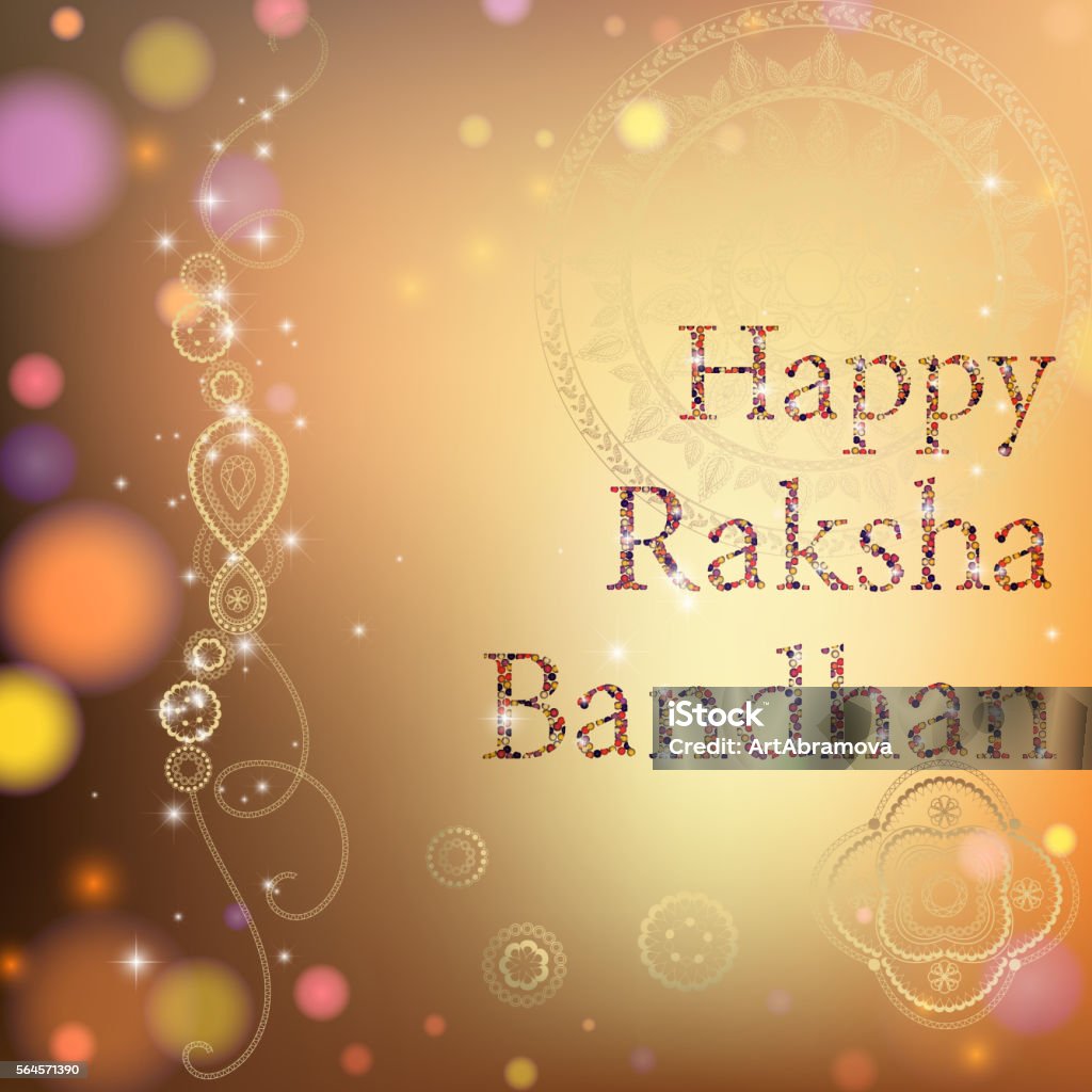 Happy Raksha Bandhan Celebration Stock Illustration - Download ...
