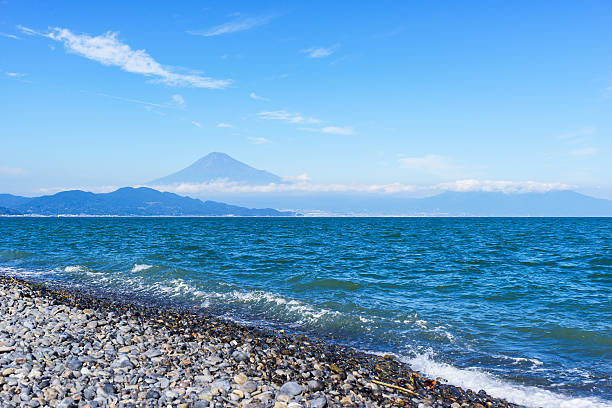 istock Mount Fuji and Suruga Bay, Miho Coast 564572330