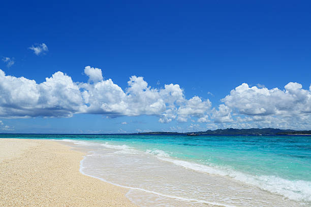 istock Beautiful beach in Okinawa 564572896
